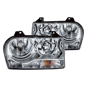 Replacement - Driver and Passenger Side Headlight Set (CAPA Certified)