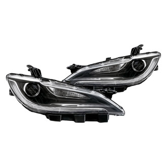 Replacement - Driver and Passenger Side Headlight Set (CAPA Certified)
