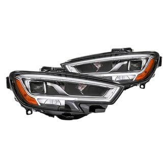 Replacement - Driver and Passenger Side Headlight Set (Standard Line)