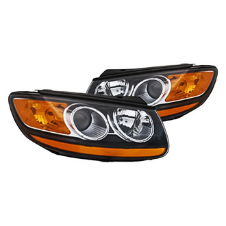 Replacement - Driver and Passenger Side Headlight Set (Standard Line)