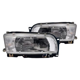 Replacement - Driver and Passenger Side Headlight Set (Standard Line)