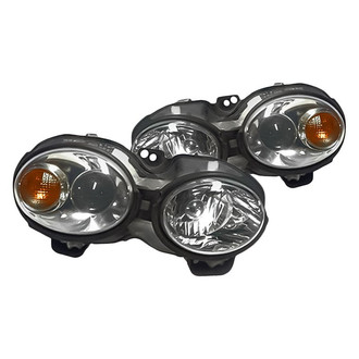 Replacement - Driver and Passenger Side Headlight Set (Standard Line)