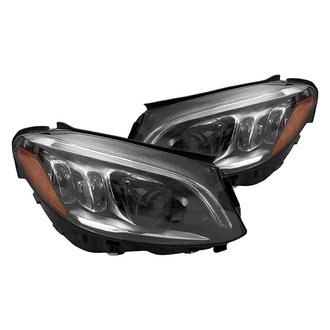 Replacement - Driver and Passenger Side Headlight Set (Standard Line)