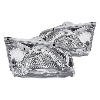 Replacement - Driver and Passenger Side Headlight Set (Standard Line)