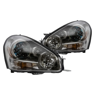 Replacement - Driver and Passenger Side Headlight Set (Standard Line)