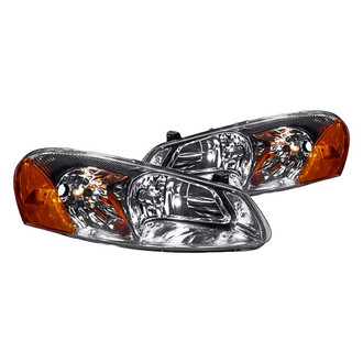 Replacement - Driver and Passenger Side Headlight Set (Standard Line)