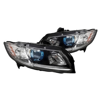 Replacement - Driver and Passenger Side Headlight Set (Standard Line)