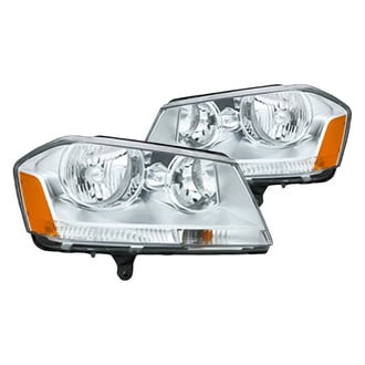 Replacement - Driver and Passenger Side Headlight Set (Standard Line)