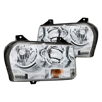 Replacement - Driver and Passenger Side Headlight Set (Standard Line)
