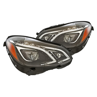 Replacement - Driver and Passenger Side Headlight Set (Standard Line)