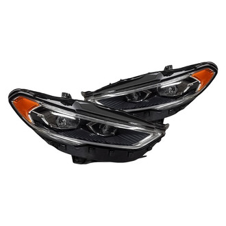 Replacement - Driver and Passenger Side Headlight Set (Standard Line)
