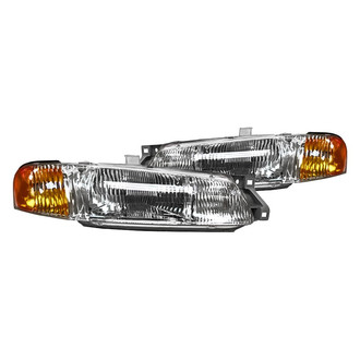 Replacement - Driver and Passenger Side Headlight Set (Standard Line)