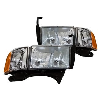 Replacement - Driver and Passenger Side Headlight Set (Standard Line)