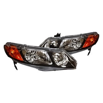 Replacement - Driver and Passenger Side Headlight Set (Standard Line)