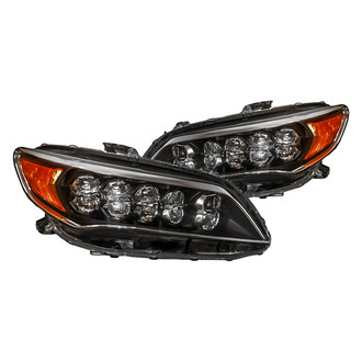 Replacement - Driver and Passenger Side Headlight Set (Standard Line)