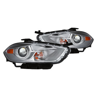 Replacement - Driver and Passenger Side Headlight Set (Standard Line)