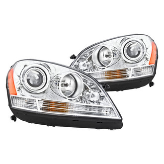 Replacement - Driver and Passenger Side Headlight Set (Standard Line)