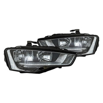 Replacement - Driver and Passenger Side Headlight Set (Standard Line)