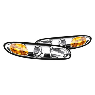 Replacement - Driver and Passenger Side Headlight Set (Standard Line)