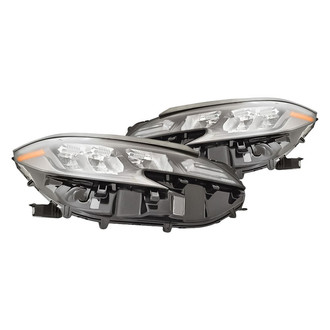 Replacement - Driver and Passenger Side Headlight Set (Standard Line)