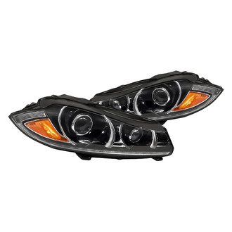 Replacement - Driver and Passenger Side Headlight Set (Standard Line)