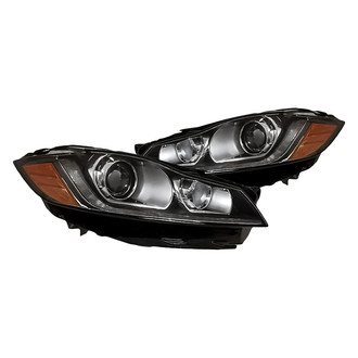 Replacement - Driver and Passenger Side Headlight Set (Standard Line)