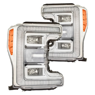 Replacement - Driver and Passenger Side Headlight Set (Standard Line)