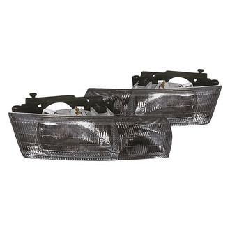 Replacement - Driver and Passenger Side Headlight Set (Standard Line)