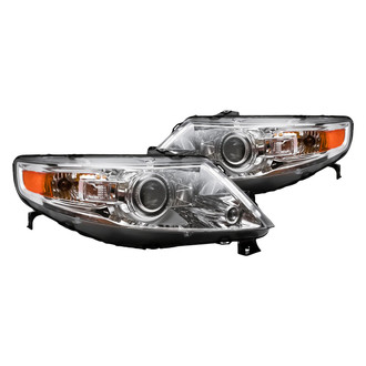 Replacement - Driver and Passenger Side Headlight Set (Standard Line)