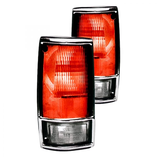 Replacement - Tail Light Lens and Housing Set, Chevy S-10 Blazer