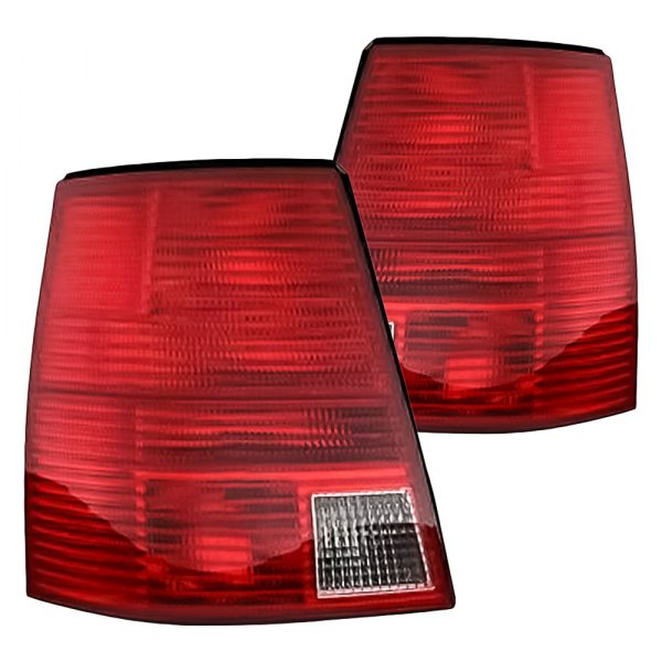 Replacement - Tail Light Lens and Housing Set, Volkswagen Jetta