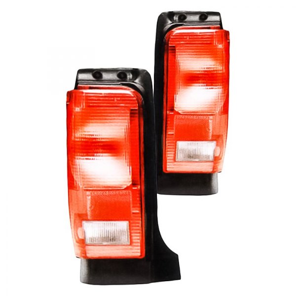 Replacement - Tail Light Lens and Housing Set, Plymouth Voyager