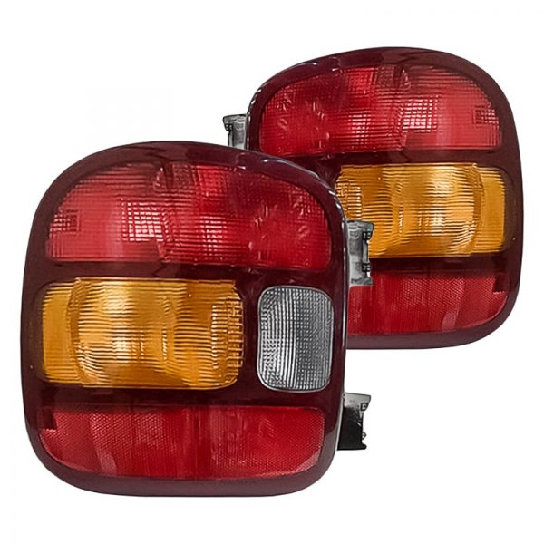 Replacement - Tail Light Lens and Housing Set, Chevy Silverado 1500
