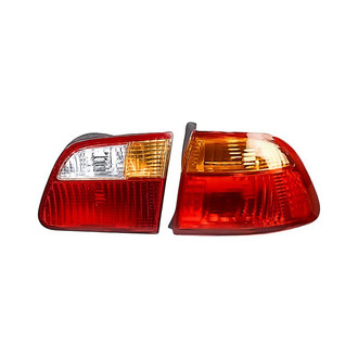 Replacement - Passenger Side Driver and Passenger Side Inner and Outer Tail Light Lens and Housing Set (Standard Line)