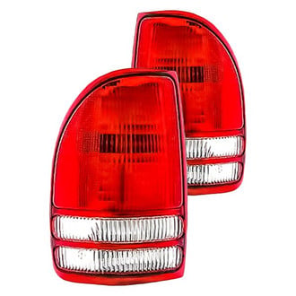 Replacement - Driver and Passenger Side Tail Light Lens and Housing Set (Standard Line)