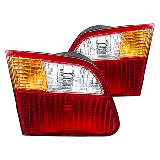 Replacement - Driver and Passenger Side Inner Tail Light Lens and Housing Set (Standard Line)