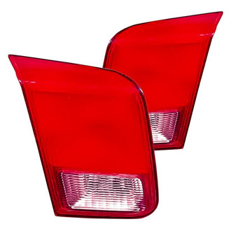 Replacement - Driver and Passenger Side Inner Tail Light Lens and Housing Set (Standard Line)