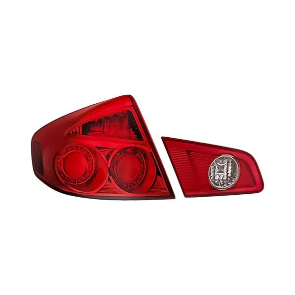 Replacement - Driver Side Inner and Outer Tail Light Set