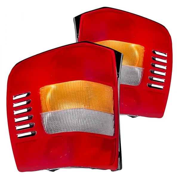 Replacement - Tail Light Lens and Housing Set, Jeep Grand Cherokee