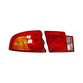 Replacement - Driver Side Driver and Passenger Side Inner and Outer Tail Light Set (Standard Line)