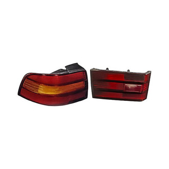 Replacement - Driver Side Driver and Passenger Side Inner and Outer Tail Light Set (Standard Line)