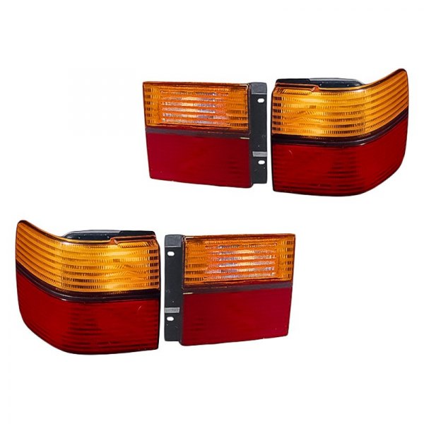 Replacement - Inner and Outer Tail Light Lens and Housing Set, Volkswagen Jetta