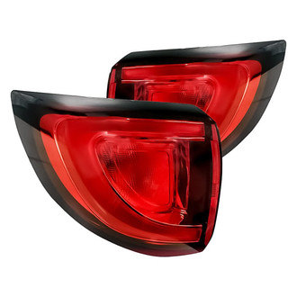 Replacement - Driver and Passenger Side Outer Tail Light Set (CAPA Certified)