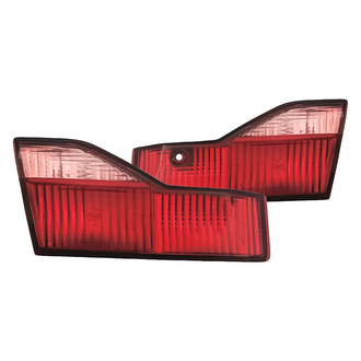 Replacement - Driver and Passenger Side Inner Tail Light Lens and Housing Set (CAPA Certified)