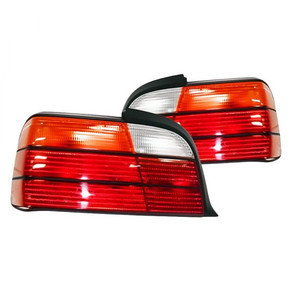 Replacement - Tail Light Lens and Housing Set, BMW 3-Series