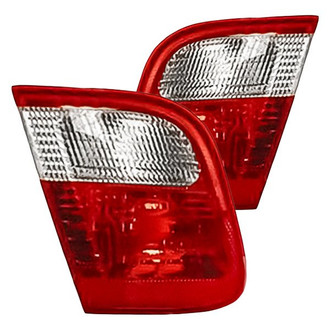 Replacement - Driver and Passenger Side Inner Tail Light Lens and Housing Set (Standard Line)