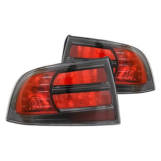 Replacement - Driver and Passenger Side Tail Light Lens and Housing Set (Standard Line)