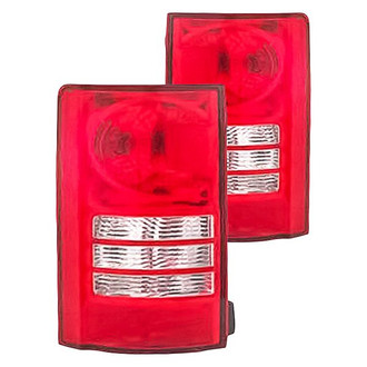 Replacement - Driver and Passenger Side Tail Light Set (CAPA Certified)