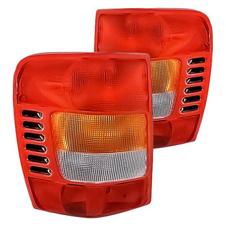 Replacement - Driver and Passenger Side Tail Light Set (Standard Line)