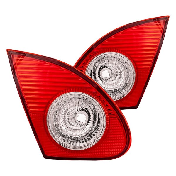 Replacement - Inner Tail Light Lens and Housing Set, Toyota Corolla